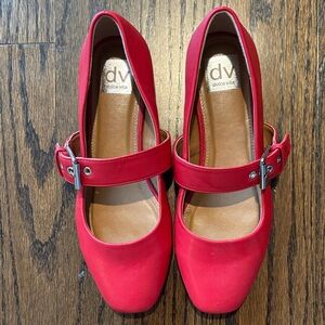 Dolce Vita Red Heeled Shoes